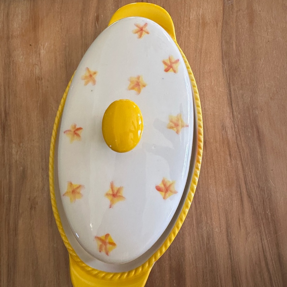 Temptations Pumpkin Butter Dish with Lid - Picture 5 of 7